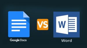 Google Docs vs Microsoft Word