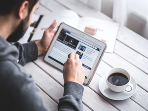 Tablets for Work and Play – At Work
